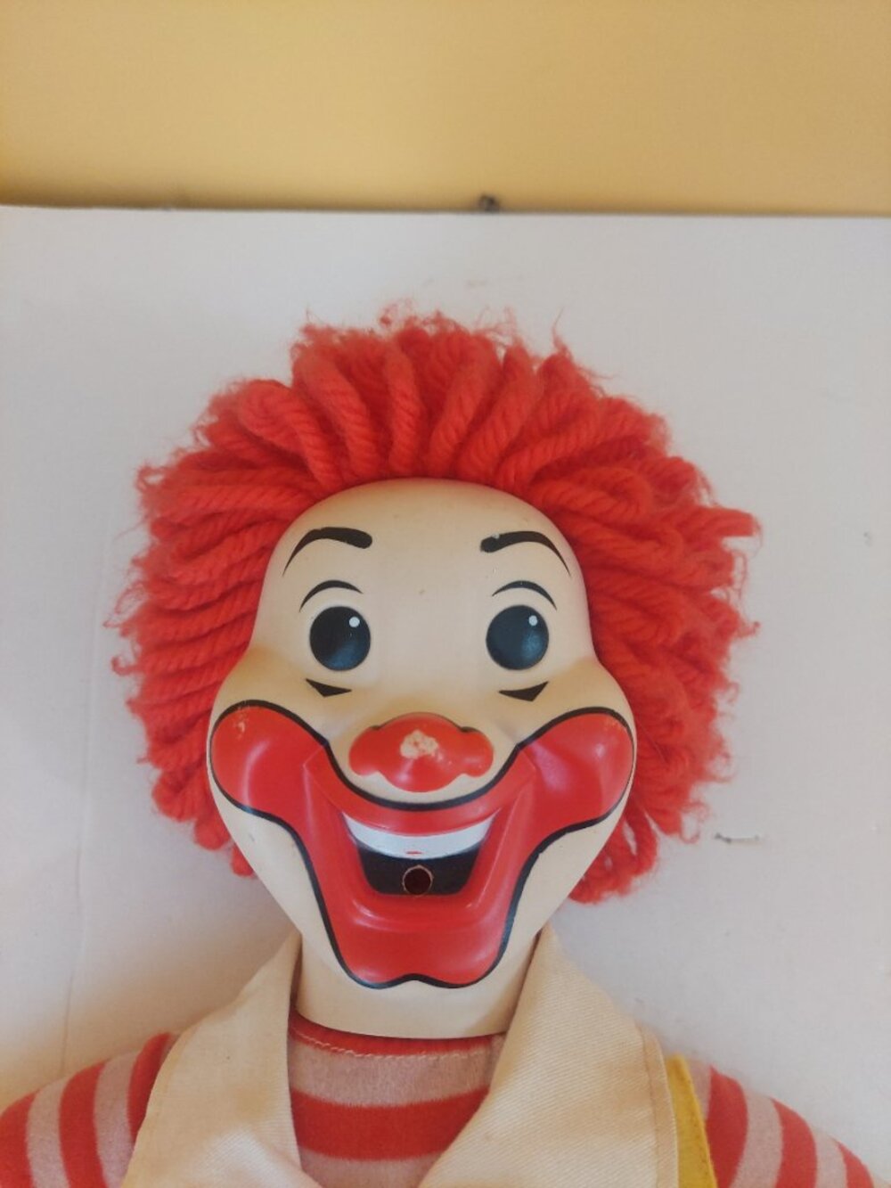 McDonald's Vintage 1978 Ronald McDonald Clown Plush Toy Doll Made in Canada - Picture 2 of 11